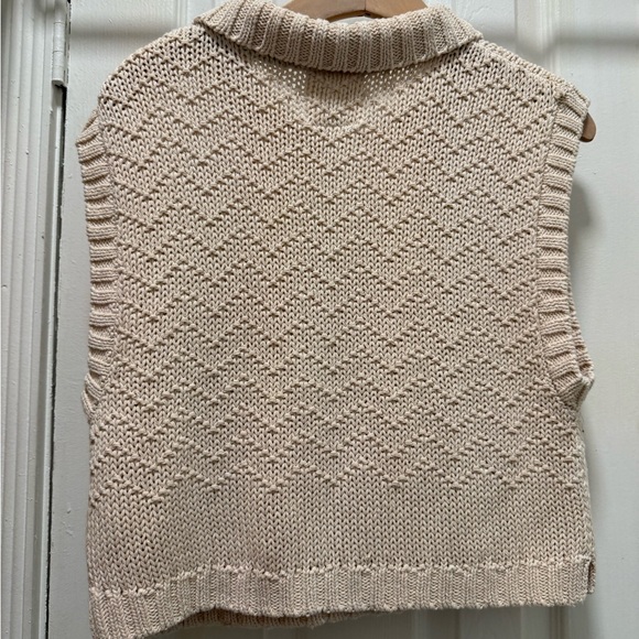 Free People Winding Road Tank in Natural Cream Size Small - Picture 4 of 4